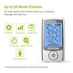 AUVON Rechargeable TENS Unit for Pain Relief