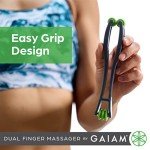 Gaiam Dual-Sided Finger Massager for Arthritis Relief