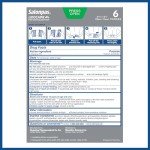 Salonpas Lidocaine Pain Relief Gel-Patch 6 Count