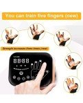 Left Hand Rehabilitation Robot Gloves for Stroke Recovery