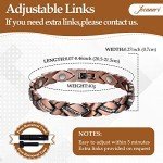 Copper Magnetic Bracelets with 3500 Gauss Magnets