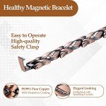 Copper Magnetic Bracelets with 3500 Gauss Magnets