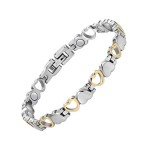 Jecanori Women's Magnetic Therapy Titanium Bracelet