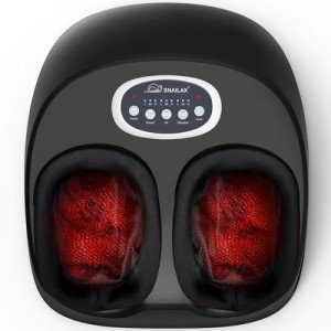 Snailax Heated Foot Massager for Pain Relief