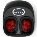 Snailax Heated Foot Massager for Pain Relief