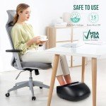 Snailax Heated Foot Massager for Pain Relief