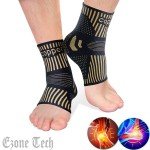 Copper Compression Ankle Sleeve for Pain Relief