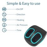 InvoSpa Heated Shiatsu Foot Massager for Pain Relief