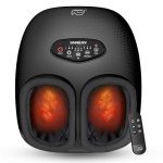 Snailax Heated Shiatsu Foot Massager for Relief