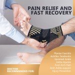 Copper Compression Ankle Sleeve for Pain Relief