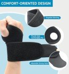 Adjustable Wrist Brace for Arthritis Relief (2 Pack)