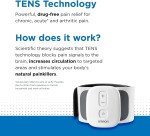 Omron Wireless TENS Therapy for Knee Pain Relief
