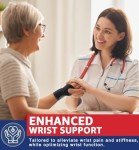 Adjustable Wrist Brace for Arthritis Relief (2 Pack)