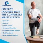 Wrist Compression Sleeve for Carpal Tunnel Relief