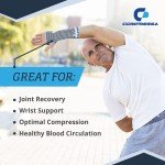 Wrist Compression Sleeve for Carpal Tunnel Relief