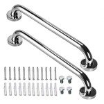 16" Chrome Shower Grab Bar - 2 Pack