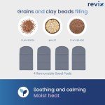 Revix Microwaveable Heated Mittens for Arthritis Relief