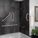 24-Inch Stainless Steel Grab Bar for Bathrooms