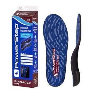 PowerStep Pinnacle Maxx Orthotic Insoles for Stability
