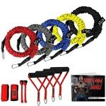 15-Piece Resistance Bands Set for Arthritis Relief