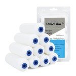 Foam Paint Rollers - 10 Pack Mini Set