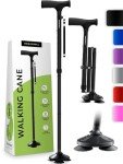 HONEYBULL Adjustable Foldable Walking Cane for All