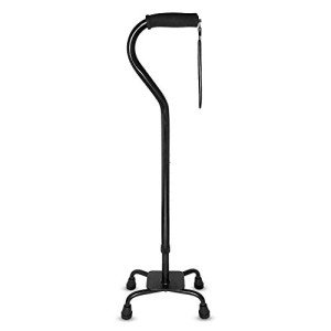 Adjustable Quad Cane for Extra Stability and Comfort