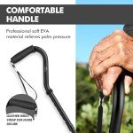 KINGGEAR F1 Lightweight Walking Cane for Seniors