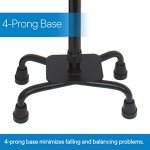 Adjustable Quad Cane for Extra Stability and Comfort