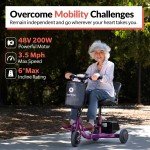 Reyhee Folding Electric Scooter for Adults