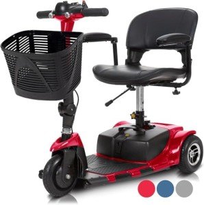 Vive Folding 3-Wheel Electric Mobility Scooter