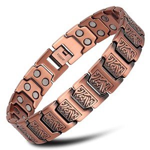 Men's Adjustable 99.9% Pure Copper Bracelet