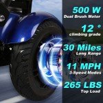Foldable 4-Wheel Scooter for Arthritis Relief