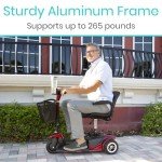 Vive Folding 3-Wheel Electric Mobility Scooter