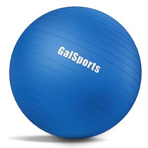 GalSports Anti-Burst Yoga and Exercise Stability Ball