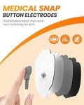 20-Pack Long-Lasting TENS Unit Replacement Pads