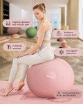 YOTTOY Anti-Burst Exercise Ball - Pink