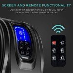 Foot Massager Machine with Shiatsu Therapy - Black