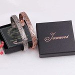 Magnetic Copper Bracelets for Arthritis Relief - 2 Pack