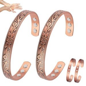 Vicmag Adjustable Copper Magnetic Bracelet for Arthritis