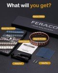 Men's Adjustable Copper Magnetic Bracelet for Arthritis Relief