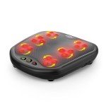 Snailax Heated Shiatsu Foot and Back Massager