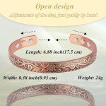 Vicmag Adjustable Copper Magnetic Bracelet for Arthritis