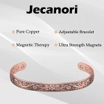 Magnetic Copper Bracelets for Arthritis Relief - 2 Pack