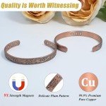 Vicmag Adjustable Copper Magnetic Bracelet for Arthritis