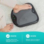 Snailax Heated Shiatsu Foot and Back Massager