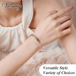 Vicmag Adjustable Copper Magnetic Bracelet for Arthritis