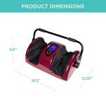 Heated Shiatsu Foot Massager for Pain Relief