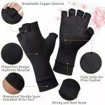 Copper Compression Arthritis Gloves for Pain Relief