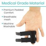 Vive Finger Splint 2 Pack for Arthritis Relief
